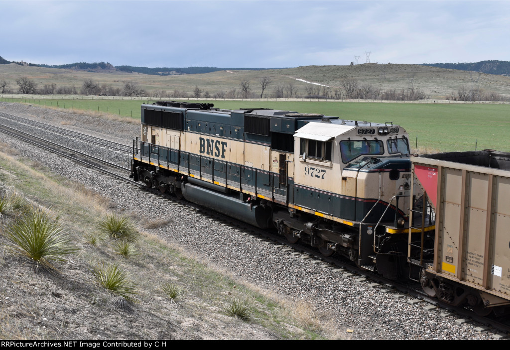 BNSF 9727